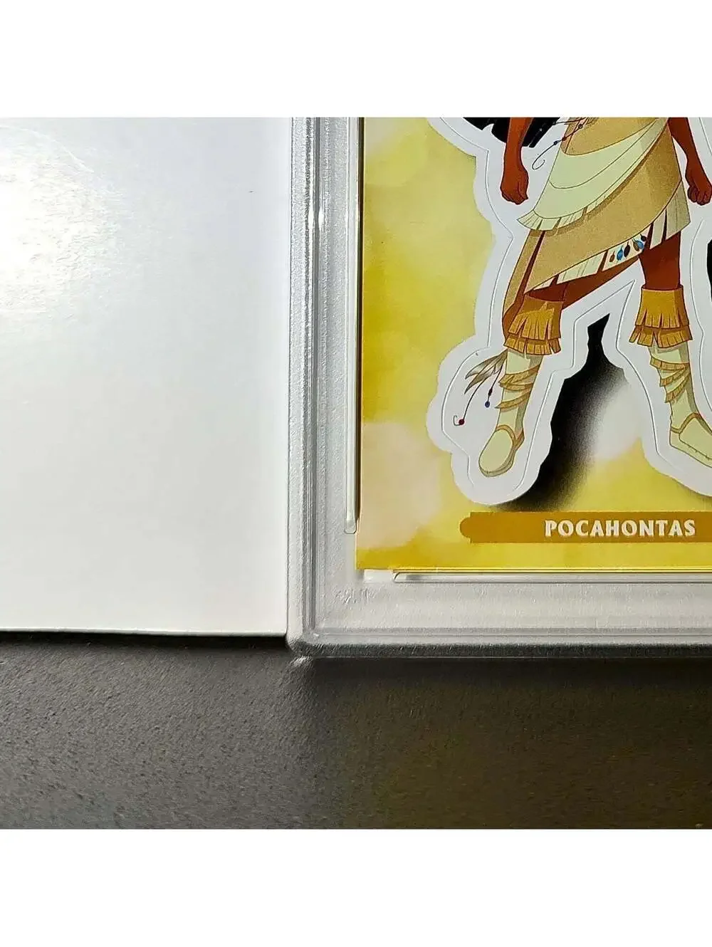 Pocahontas 2025 Topps Disney #ES-17 Enchanted Sticker Card Pocahontas PSA 9